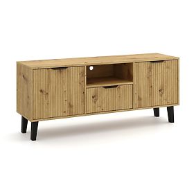 RTV-Schrank Scandi 2D1S SLIM EICHE ARTISAN