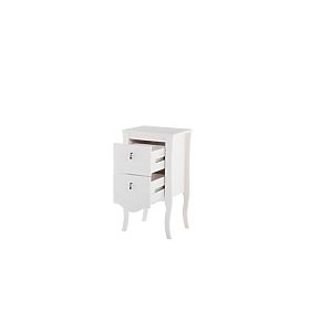 Seitenschrank 45 cm 2 Schubladen