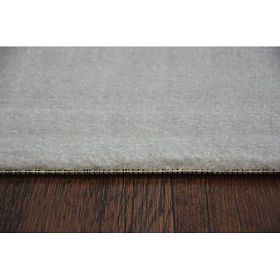 Teppich SCANDI 18281/652- Blätter grau creme