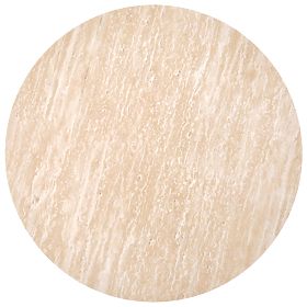 Runder Couchtisch TRAVERTINO, Travertin