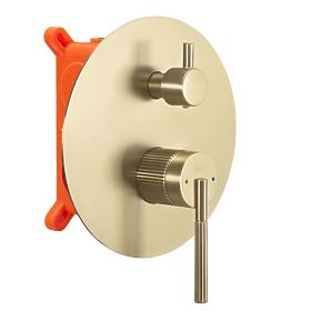 Unterputz-Duschset Rea Argon Gebürstetes Gold + BOX