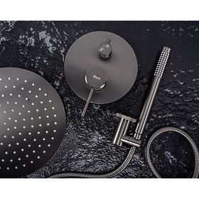 Unterputz-Duschset Rea Lungo Grip Titan + BOX