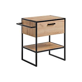 Unterschrank für Waschbecken 70 cm 1 Schublade