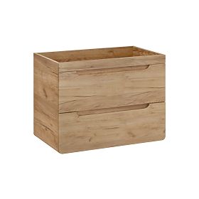 Unterschrank für Waschbecken 80 cm 2 Schubladen