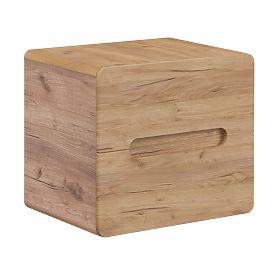 Unterschrank für Waschbecken auf Platte 60 cm 2 Schubladen