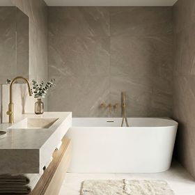 Wandbadewanne CAPRI SLIM 170 cm