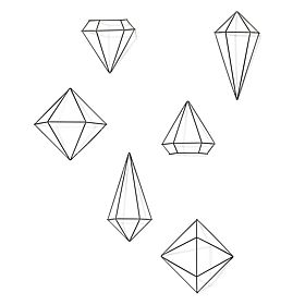 Wanddekoration PRISMA umbra