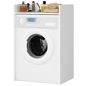 WASCHMASCHINENABDECKUNG FIN WEISS