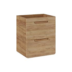 Waschtischunterschrank 60 cm 2 Schubladen