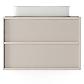 Waschtischunterschrank Mossy, 80 cm, Kaschmir