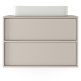 Waschtischunterschrank Mossy, 80 cm, Kaschmir, lectus