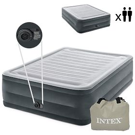 Zweipersonen-Luftmatratze mit automatischer Pumpe - 203x152 cm INTEX 64418, INTEX